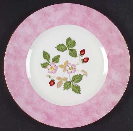 Wild Strawberry (Bone & Oven To Table) Accent Salad Plate