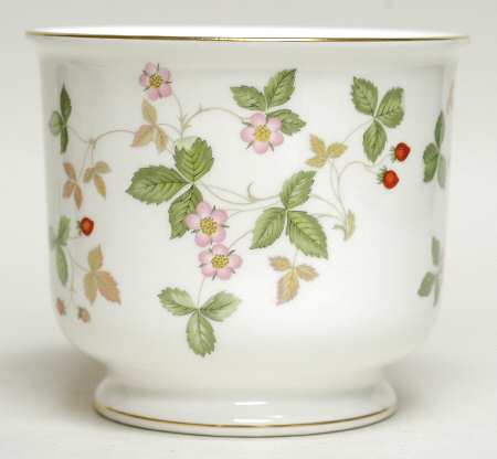 Wild Strawberry (Bone & Oven To Table) Small Cachepot
