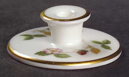 Wild Strawberry (Bone & Oven To Table) Mini Candlestick
