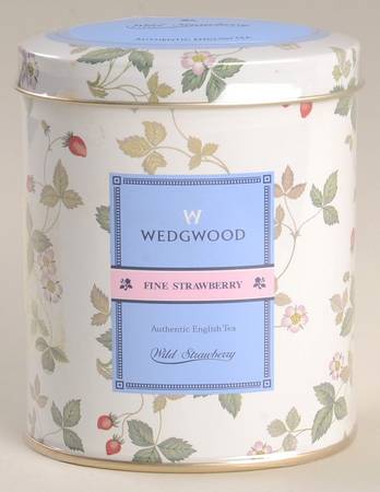 Wild Strawberry (Bone & Oven To Table) Tea Tin & Lid