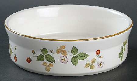 Wild Strawberry (Earthenware) Coupe Cereal Bowl