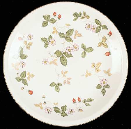 Wild Strawberry (Earthenware) Luncheon Plate