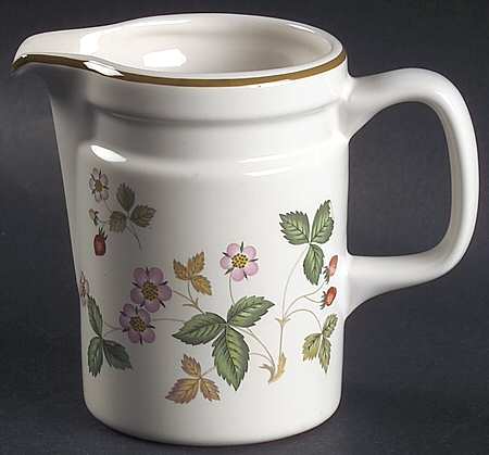Wild Strawberry (Earthenware) Creamer