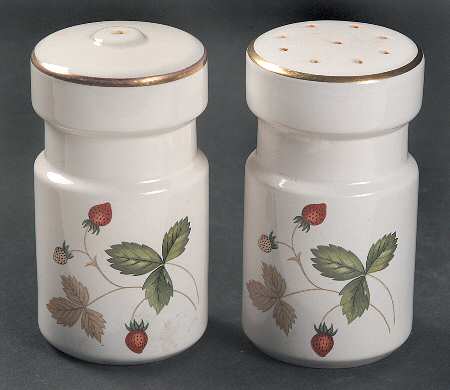 Wild Strawberry (Earthenware) Salt & Pepper Set