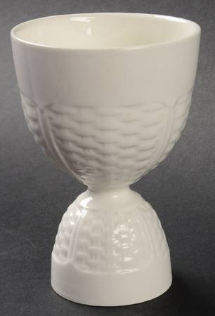 Willow Weave Double Egg Cup