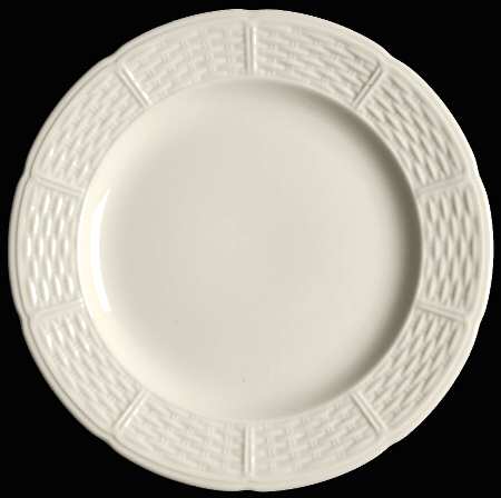 Willow Weave Luncheon Plate