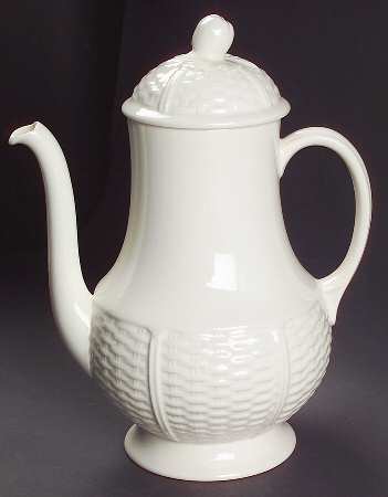 Willow Weave Small Coffee Pot & Lid