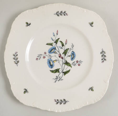 Williamsburg Wild Flowers Square Salad Plate