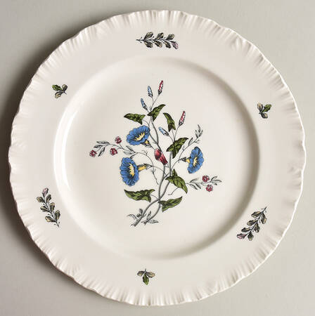Williamsburg Wild Flowers Salad Plate