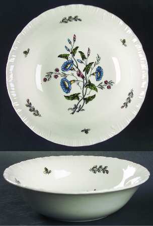 Williamsburg Wild Flowers Coupe Cereal Bowl