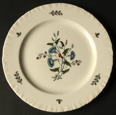 Williamsburg Wild Flowers Luncheon Plate