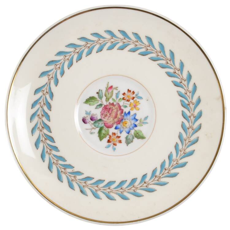 Woodstock (Gold Trim) Saucer for Cream Soup Bowl