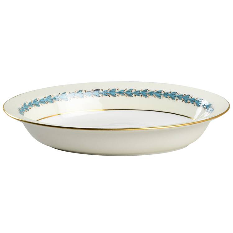 Woodstock (Gold Trim) 10" Oval Vegetable Bowl