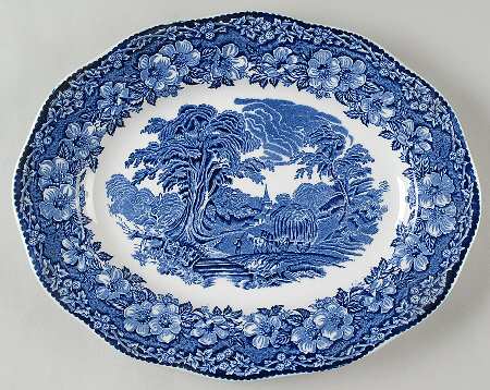 Woodland 13" Oval Serving Platter
