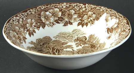 Woodland Brown Coupe Cereal Bowl