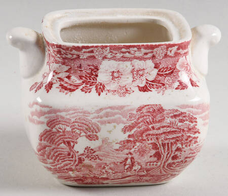 Woodland Pink (Unicorn Backstamp) Mini Sugar Bowl No Lid