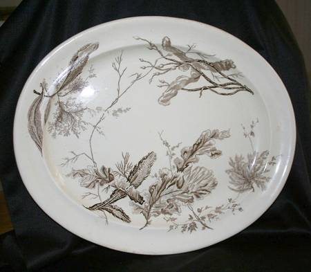WW15 19" Oval Serving Platter