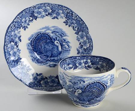 WW31 Flat Cup & Saucer Set