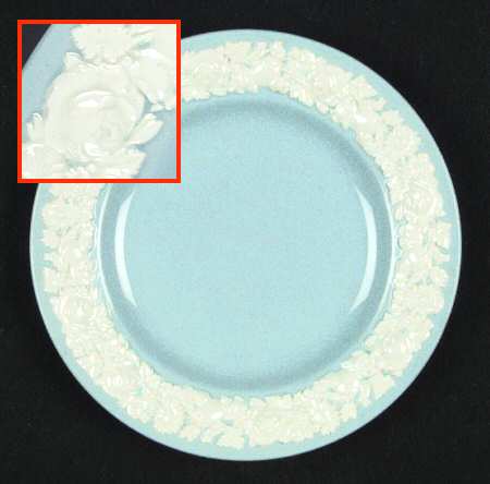 Rose (Cream Color on Lavender) by Wedgwood