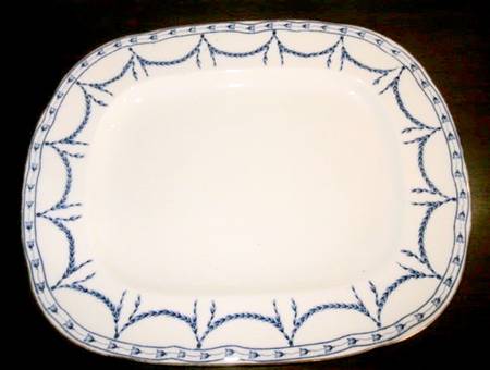 WW54 15" Oval Serving Platter