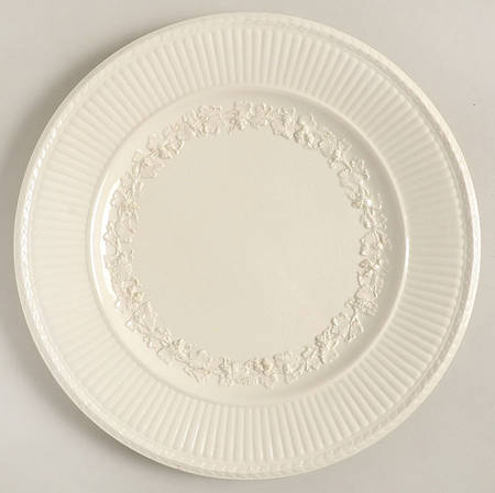 2804 (Edme, All Cream) Luncheon Plate