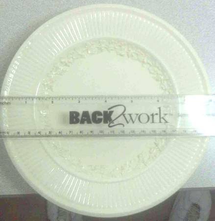 2804 (Edme, All Cream) Salad Plate
