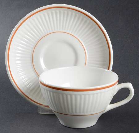WW92 Flat Cup & Saucer Set