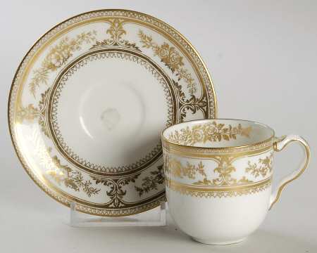X2830 Flat Demitasse Cup & Saucer Set