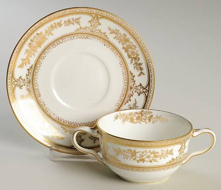 X2830 Flat Bouillon Cup & Saucer