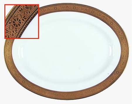 X6849 12" Oval Serving Platter
