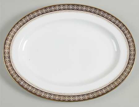 X8593 15" Oval Serving Platter