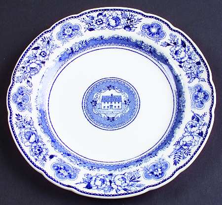 Yale University Blue (Not Embossed) Bread & Butter Plate