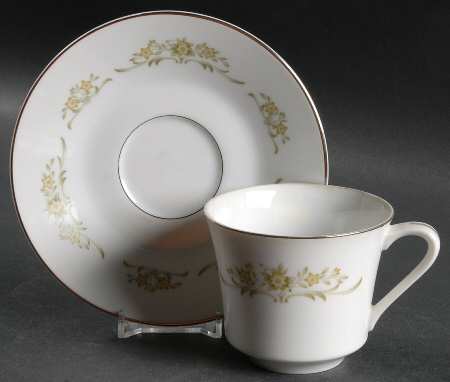 Flat Cup & Saucer Set
