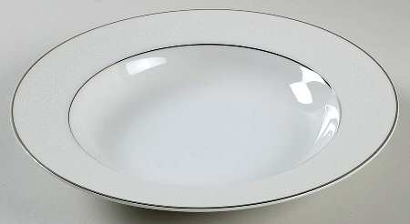 Bridal Lace Rim Soup Bowl