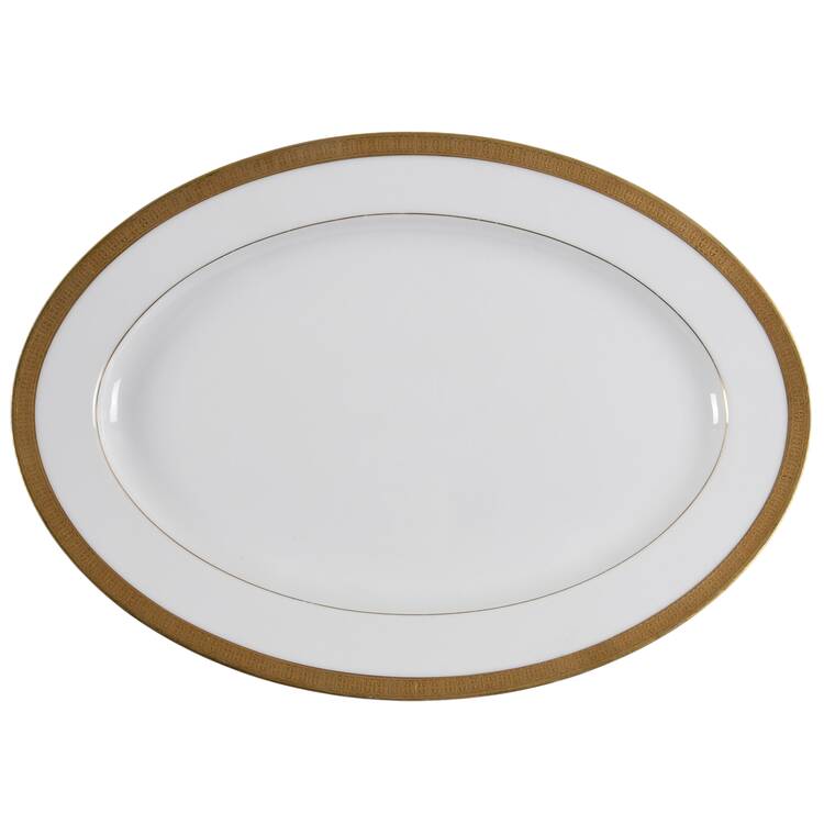Castilian Gold 14" Oval Serving Platter