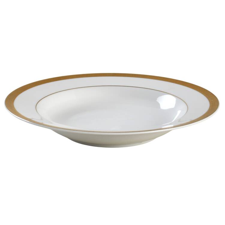 Castilian Gold Rim Soup Bowl
