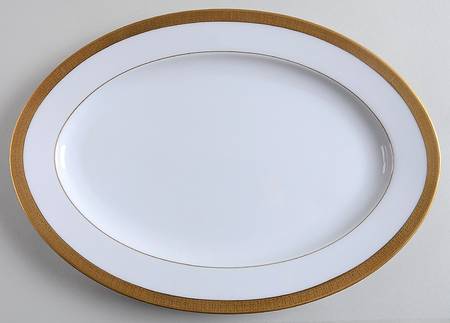 Castilian Gold 12" Oval Serving Platter
