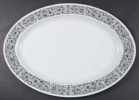 Crete 12" Oval Serving Platter