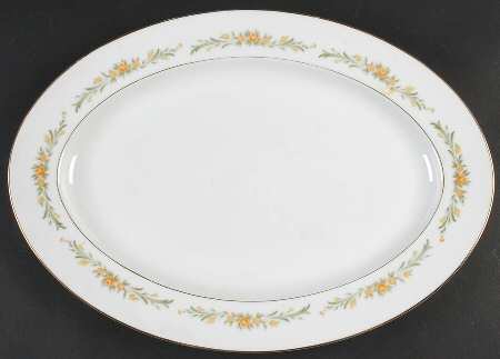 Dulcet 16" Oval Serving Platter