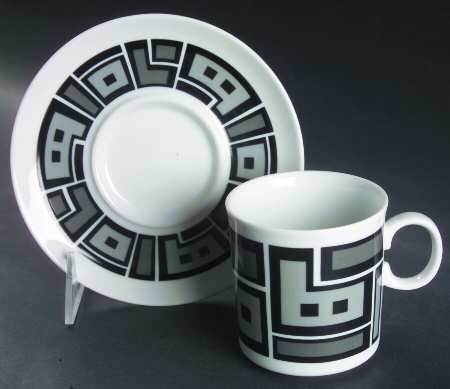 Equation Flat Cup & Saucer Set