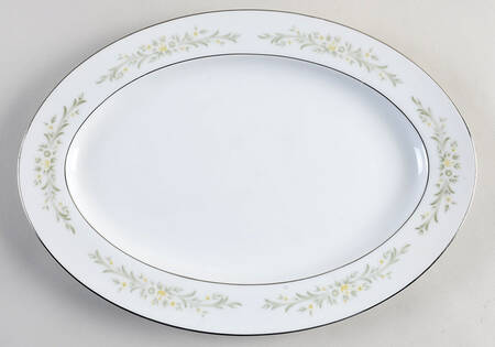 Fontana 14" Oval Serving Platter by Wyndham