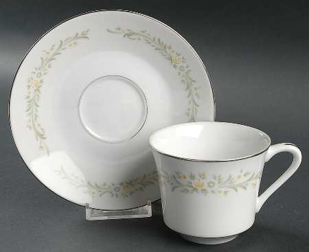 Fontana Flat Cup & Saucer Set