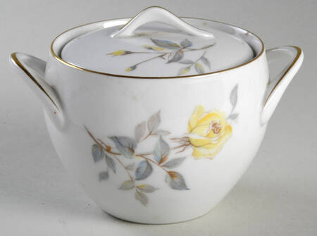 Gay Rose Sugar Bowl & Lid