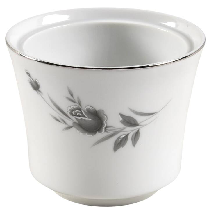 Maltese Rose Sugar Bowl No Lid