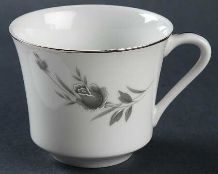 Maltese Rose Flat Cup