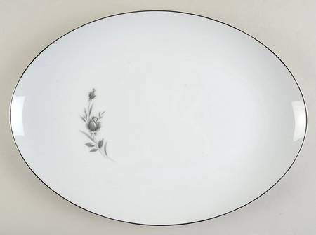 Maltese Rose 16" Oval Serving Platter