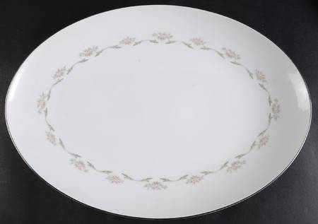 Michele 16" Oval Serving Platter