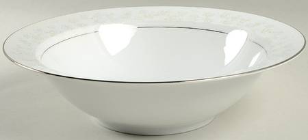 Something Blue 10" Round Vegetable Bowl