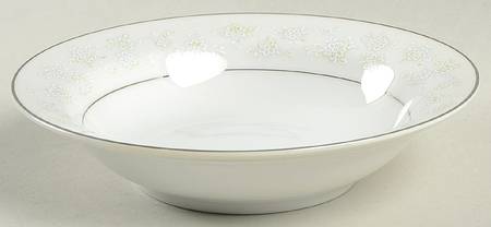 Something Blue Rim Fruit/Dessert (Sauce) Bowl