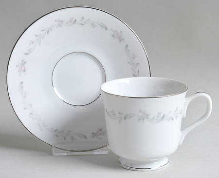 Tara Footed Cup & Saucer Set
